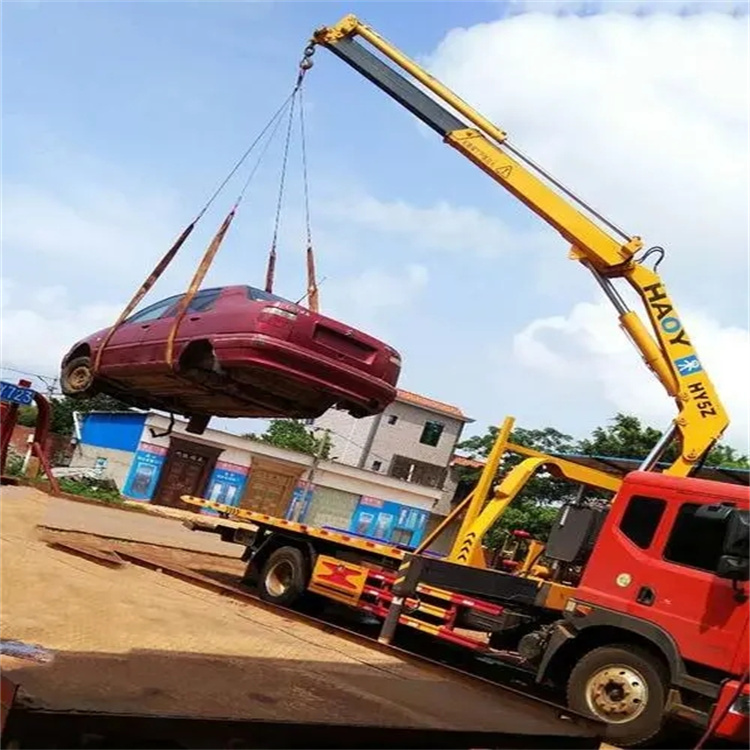 井冈山吊车救援小汽车怎么吊